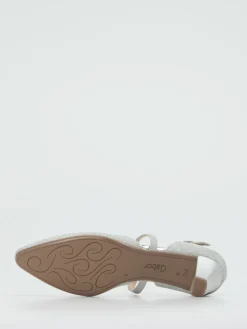 – Riemchenpumps aus Metallicleder*Gabor Online