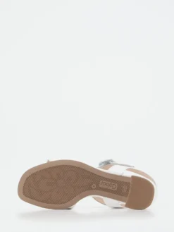 Damen Gabor – Sandalen aus Lammleder glänzend