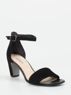 Damen Gabor – Sandalette aus Veloursleder