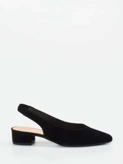 Damen Gabor – Slingback-Pumps aus Veloursleder