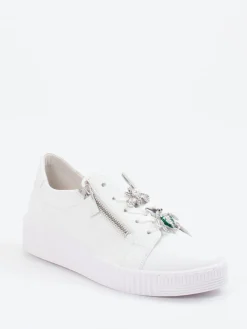 Damen Gabor – Sneaker aus Kalbleder mit Schmuckdetails