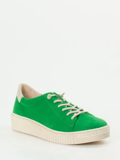 – Sneaker aus Veloursleder in Gras*Gabor Hot