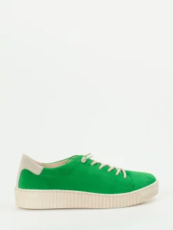 – Sneaker aus Veloursleder in Gras*Gabor Hot