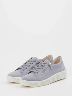 Damen Gabor – Sneaker aus Veloursleder Pastellflieder