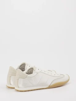 Damen Gabor – Sneaker aus Velours und Textil in Offwhite