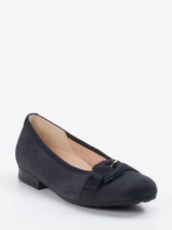 – Ballerinas aus Veloursleder Dunkel*Gabor Comfort Discount