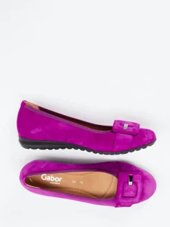 – Ballerinas aus Veloursleder*Gabor Comfort New