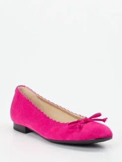 Damen Gabor Comfort – Ballerinas aus Veloursleder