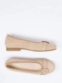 Damen Gabor Comfort – Ballerinas aus Veloursleder