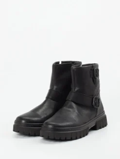 Damen Gabor Comfort – Biker-Stiefelette aus Kalbleder