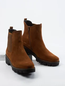 – Chelsea Boots aus Veloursleder*Gabor Comfort Clearance