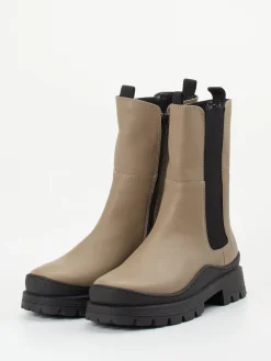 – Chelsea Boots aus Kalbleder in Taupe*Gabor Comfort Outlet