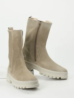 Damen Gabor Comfort – Chelsea-Stiefelette aus Veloursleder