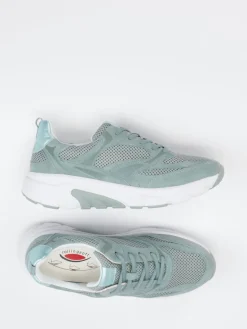 – Chunky Sneaker aus Velour/Textil*Gabor Comfort Hot