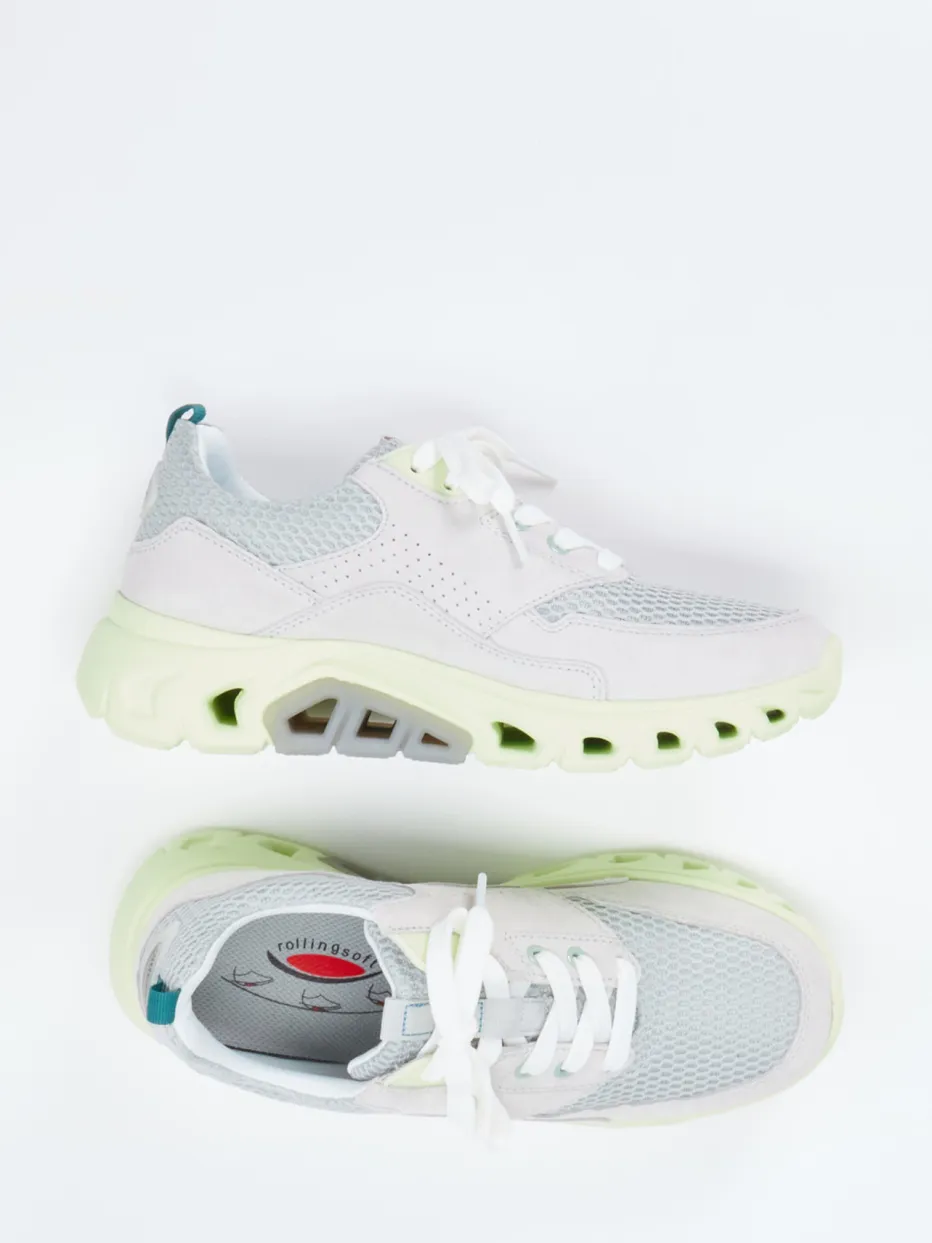– Chunky Sneaker aus Velour/Textil hell*Gabor Comfort Online