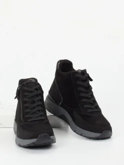 Damen Gabor Comfort – High-Top Sneaker aus Veloursleder