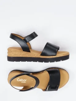 – Keilsandaletten aus Kalbleder*Gabor Comfort Outlet