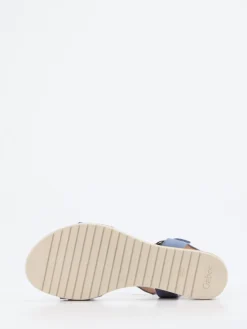 Damen Gabor Comfort – Keilsandaletten aus Veloursleder