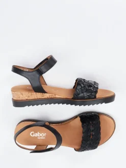 – Keilsandalette aus Kalbleder*Gabor Comfort Hot