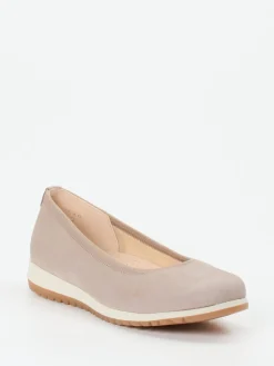 Damen Gabor Comfort – Komfort-Ballerinas aus Nubukleder