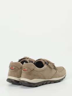 Damen Gabor Comfort – Komfort-Sneaker aus Nubukleder taupe