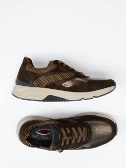 Damen Gabor Comfort – Komfort-Sneaker aus Veloursleder