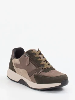 – Komfort-Sneaker aus Veloursleder taupe*Gabor Comfort