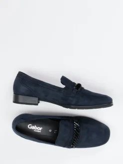 – Loafer aus Veloursleder Dunkel*Gabor Comfort Clearance