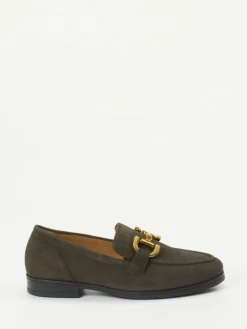 – Loafer aus Veloursleder olivgrau*Gabor Comfort Sale