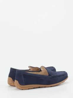 Damen Gabor Comfort – Loafer aus Nubukleder marine