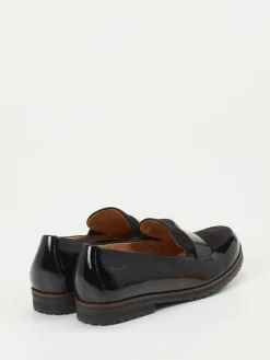 Damen Gabor Comfort – Loafer aus Lack- und Veloursleder