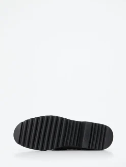 Damen Gabor Comfort – Loafer aus Metallicleder silber