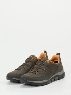 Damen Gabor Comfort – Outdoorschuh aus Nubukleder olivgrau
