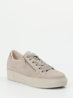 – Plateau-Sneaker aus Veloursleder*Gabor Comfort Outlet