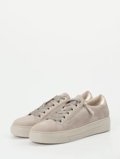 – Plateau-Sneaker aus Veloursleder*Gabor Comfort Outlet