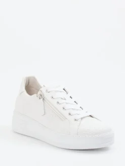 Damen Gabor Comfort – Plateau-Sneaker aus Flechtleder