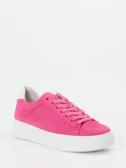 Damen Gabor Comfort – Plateau-Sneaker aus Veloursleder