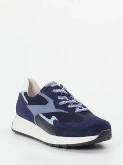 Damen Gabor Comfort – Retro-Sneaker aus Veloursleder