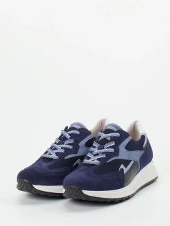 Damen Gabor Comfort – Retro-Sneaker aus Veloursleder