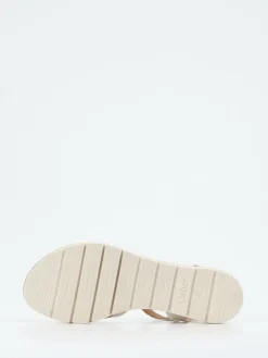 – Sandalen aus Kalbleder Beige*Gabor Comfort Outlet