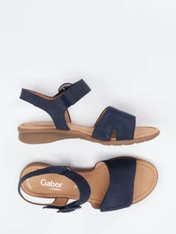 – Sandalen aus Nubukleder dunkel*Gabor Comfort Hot