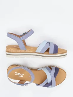 – Sandalette aus Nubukleder in Pastell*Gabor Comfort Best