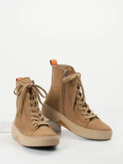 Damen Gabor Comfort – Schnürboots aus Nubukleder