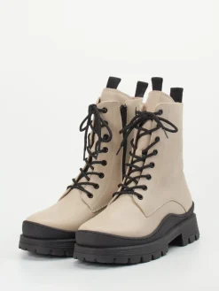 – Schnürboots aus Kalbleder grau*Gabor Comfort Sale