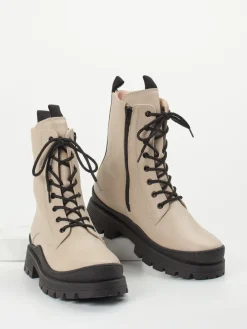 – Schnürboots aus Kalbleder grau*Gabor Comfort Sale