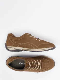 Damen Gabor Comfort – Schnürschuh aus Nubukleder