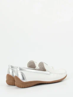 Damen Gabor Comfort – Slipper aus Kalbleder Offwhite
