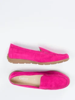 Damen Gabor Comfort – Slipper aus Veloursleder