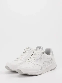 – Sneaker aus Kalbleder in Offwhite*Gabor Comfort Online