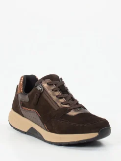 – Sneaker aus Veloursleder Dunkel*Gabor Comfort Outlet